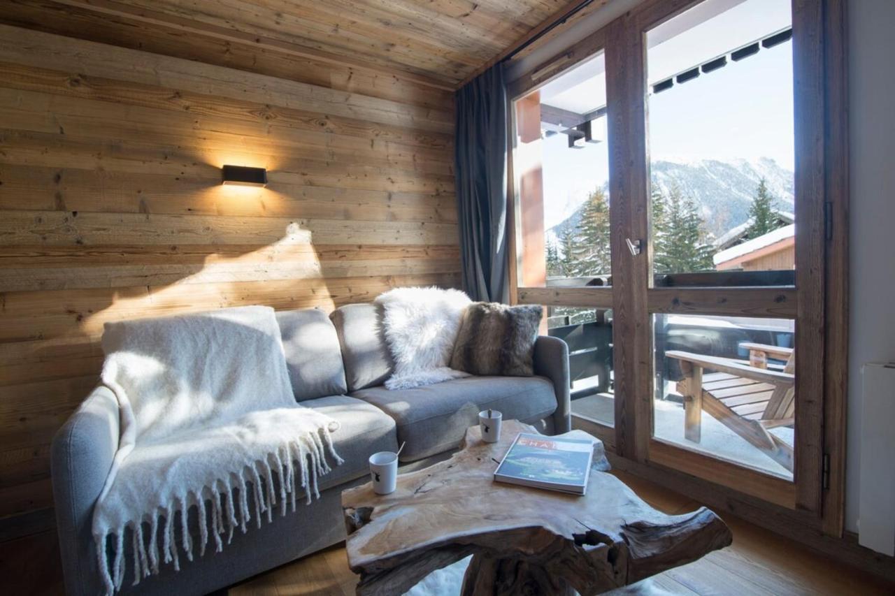 Les Brigues - Appartement Avec Vue Sur La Montagne Et Acces Aux Pistes Courchevel Exterior foto